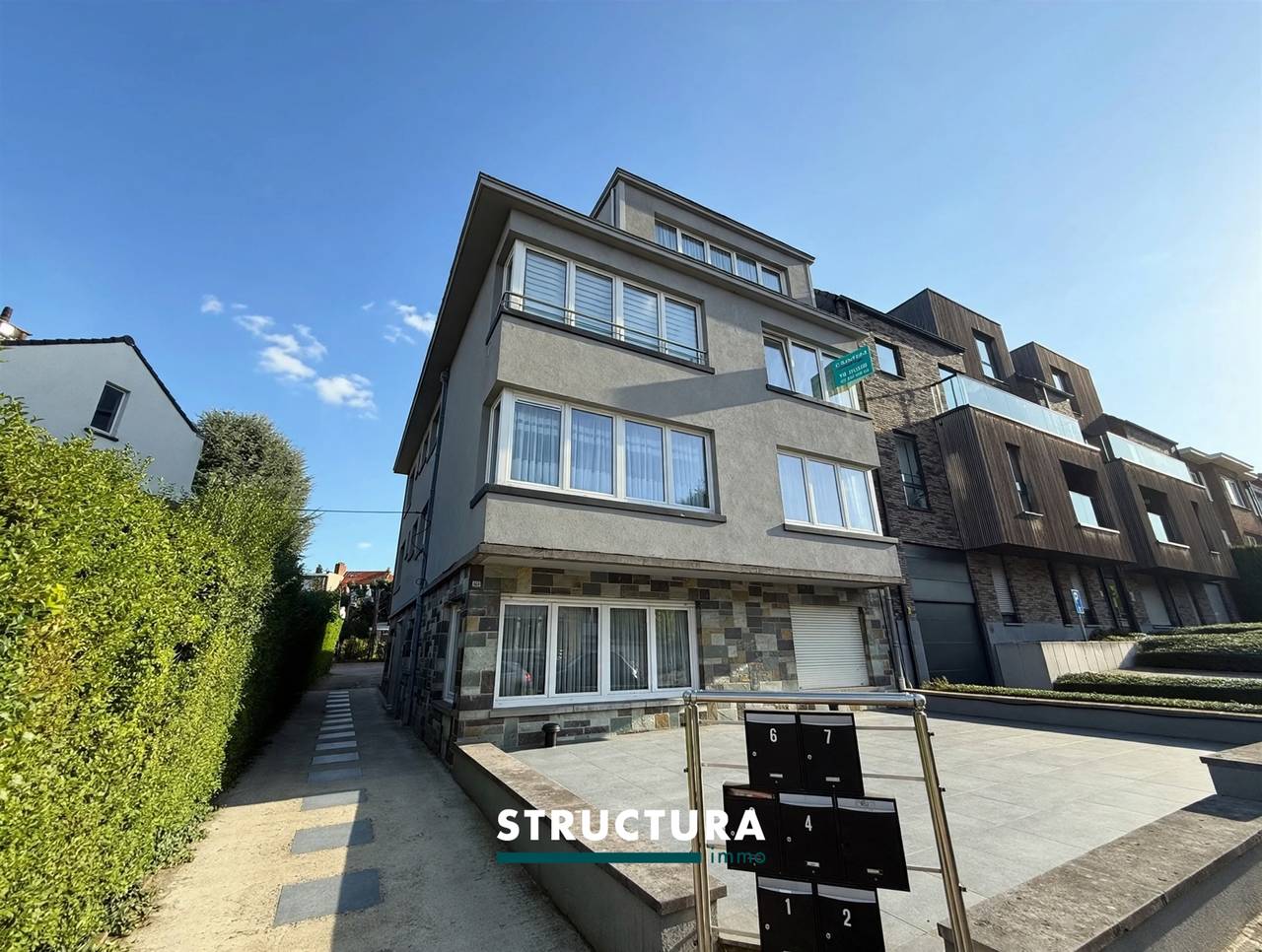 Appartement te huur in Strombeek-Bever met 1 slaapkamer