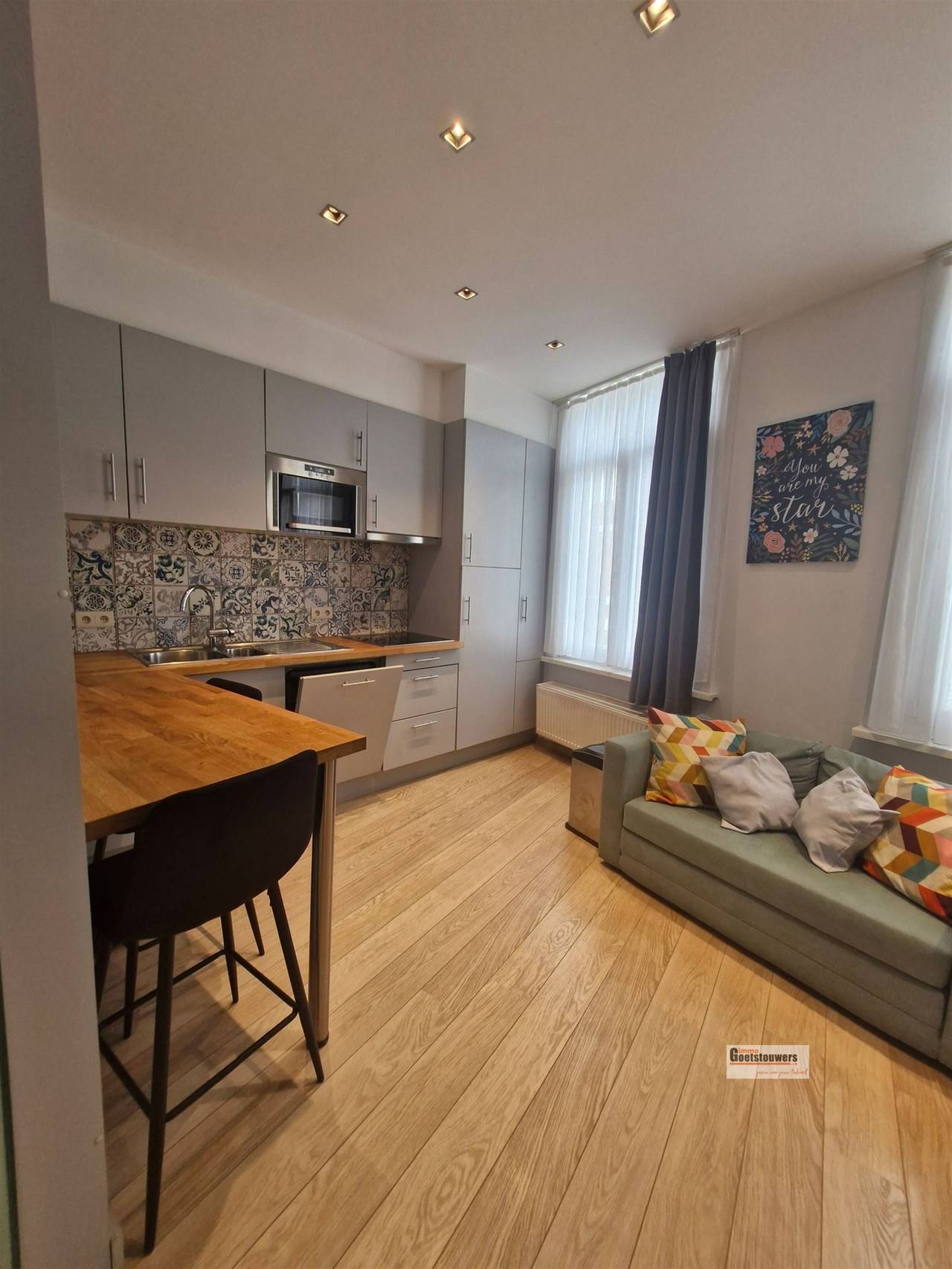 Appartement te huur in Antwerpen met 1 slaapkamer