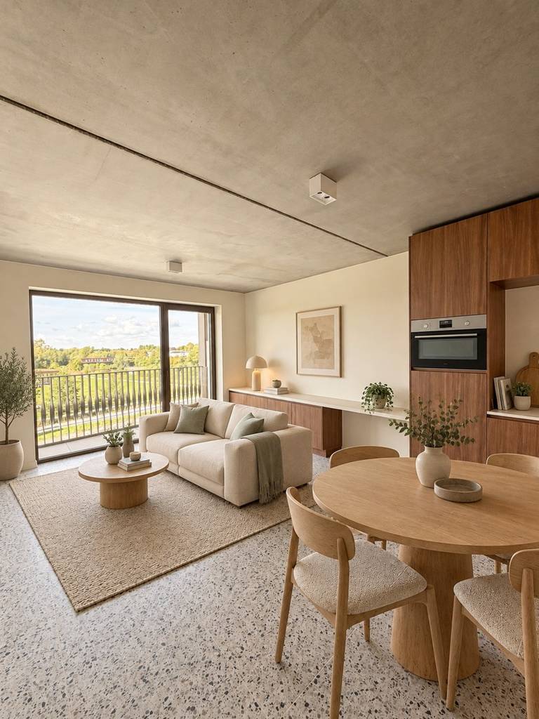 Appartement te huur in Kortrijk met 1 slaapkamer